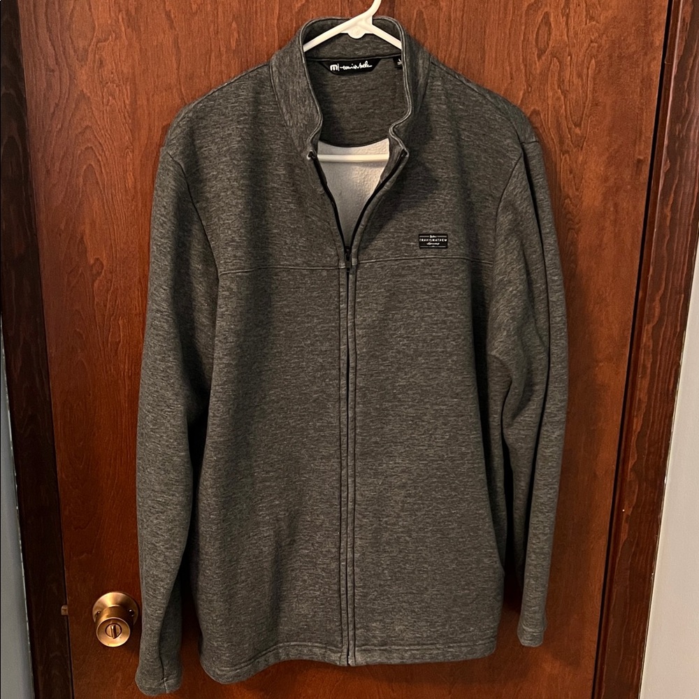 Travis Mathew Dark Gray Full Zip Jacket